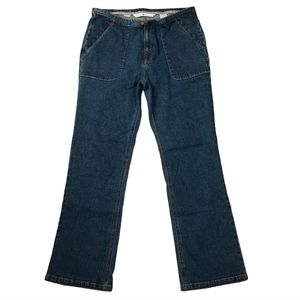 Tommy Hilfiger VTG Y2K Smooth Booty Crop Jeans SZ 10